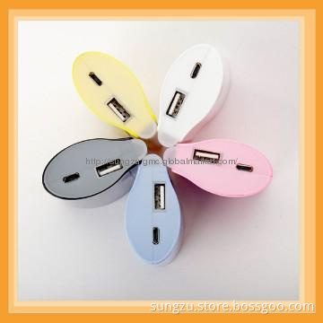 Power bank charger with candy color